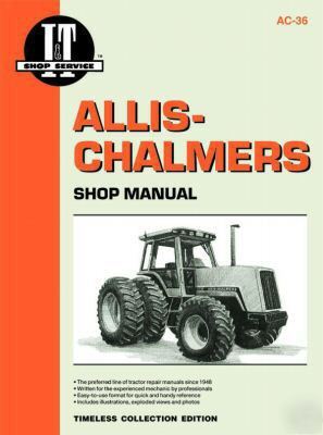 Allis-chalmers i&t shop service repair manual ac-36