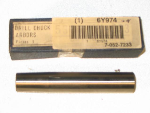 Bison 052-7233 MT5/8 drill chuck arbor 6Y974 qn=10