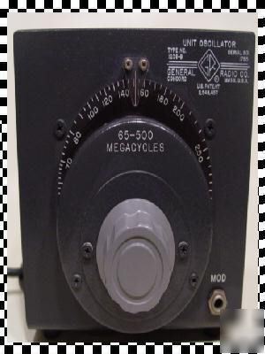 Gr general radio unit oscillator 1208-b 1208B