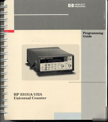 Hp 53131A 53132A counter programming guide