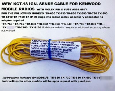 Kenwood kct-18 tk-630 tk-730 tk-830 tk-690 tk-790 TK890