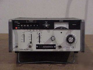 Wavetek #3001 signal generator