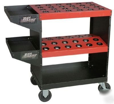 Huot 13935 toolscoot cnc cart for 35 taper tool holders