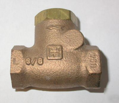 Hammond IB904 bronze swing check valve 125 psi