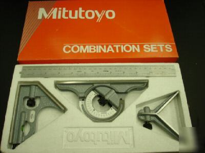 Mitutoyo combination square 4 pieces 180-907