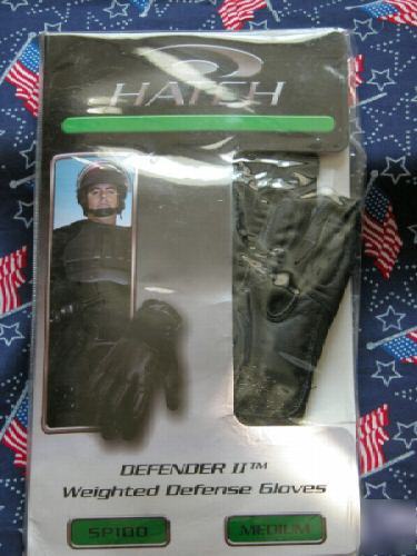 New hatch defender ii weighted defense gloves 