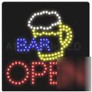 Open bar led sign (3006)
