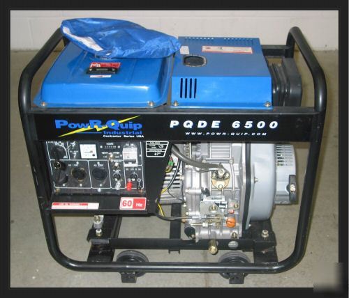 Super quiet 78DB 4-stroke 6500 watt diesel generator 