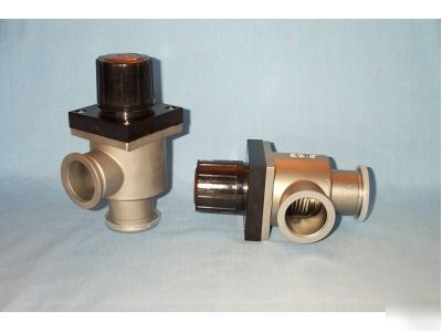 Kf-40 (nw-40) manual right angle valve (sst)