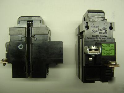Pushmatic ite circuit breaker 2 pole 20 amp (P220)