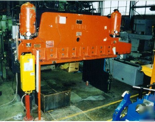 150 ton pacific model 150-12 hydraulic press brake
