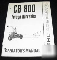 Gehl implement cb 800 forage harvester