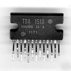 TDA1510 power amp 2 x 12 w stereo car radio - nos