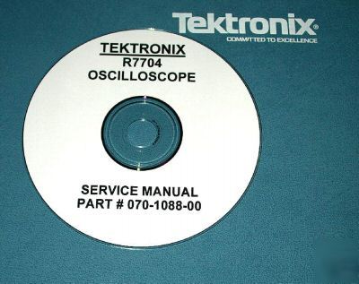 Tektronix R7704 service manual