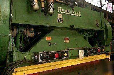 80 ton rousselle 8SS80 double-crank straight side press