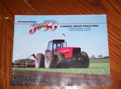 Ih international farmall 7288 7488 2+2 sales brochure