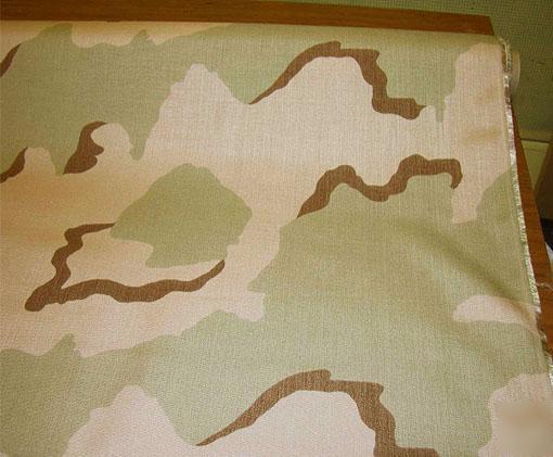 New desert camouflage 1000 denier coated cordura fabric