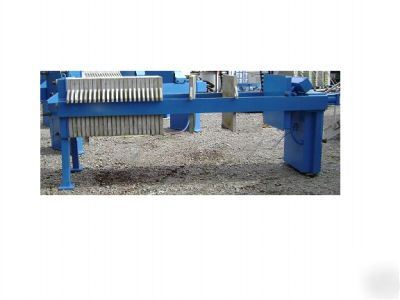 23 cuft filter press 800 mm gasketed, great for biofuel