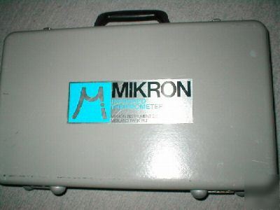 Carrying case mikron ir thermometer holds 4 pistols gun
