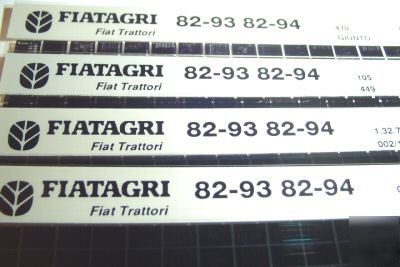 Fiat agri 82-93 82-94 tractor parts catalog microfiche
