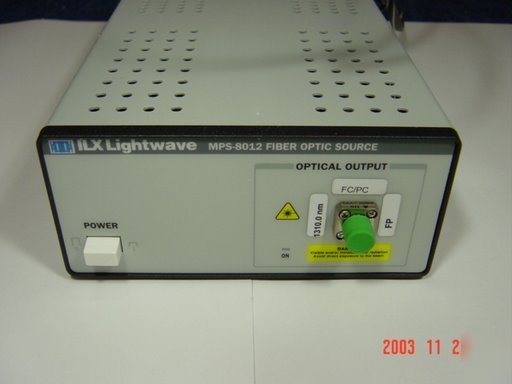 Ilx mps-8012 1310 nm fp laser source (fc/apc or pc)
