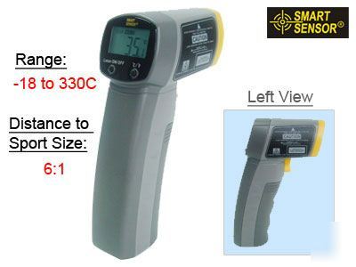 Digital infrared measure thermometer meter with laser