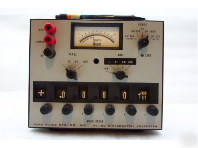 Fluke 883AB ac dc differential voltmeter