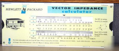 Hewlett packard hp 5952-2516 vector calculator