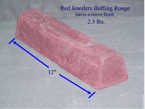 Jestco buffing compound - red jewelers rouge