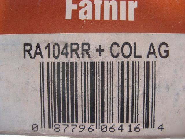 Torrington fafnir bearing RA104RR col ag