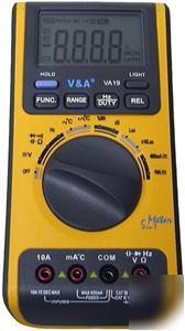 V&a dmm multimeter lux humidity sound level db meter