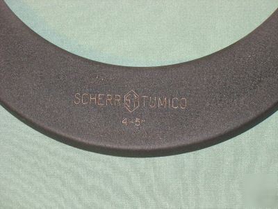 Starrett / scherr-tumico 4â€-5â€ blade micrometer ... 