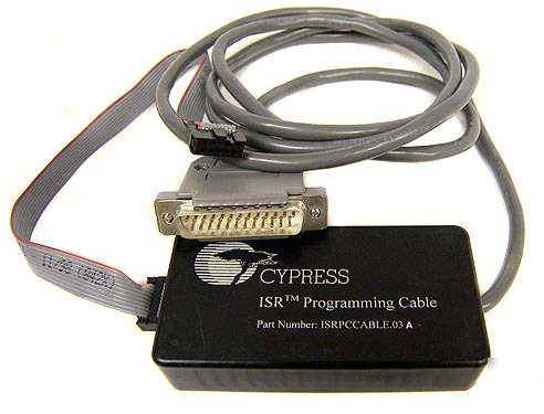 New cpld cypress isr programming cable