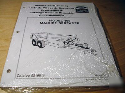 New holland 195 manure spreader parts manual nh