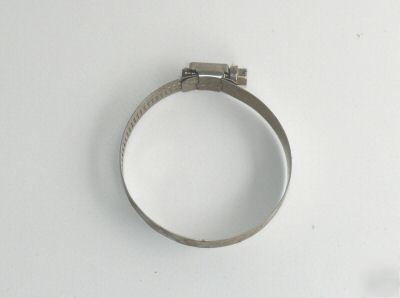 Buy 8 tridon hose clamps 52-76MM stainless steel 