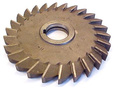 Plain tooth side milling cutter 6