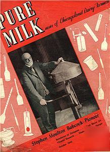 Vintage chicagoland dairy farmers pure milk mag.~1943