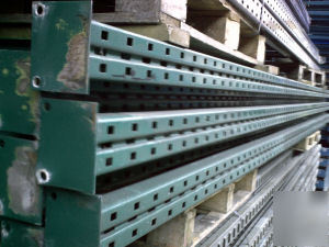 5BAYS of redirack pallet racking 5.1M high - 2.7M beams