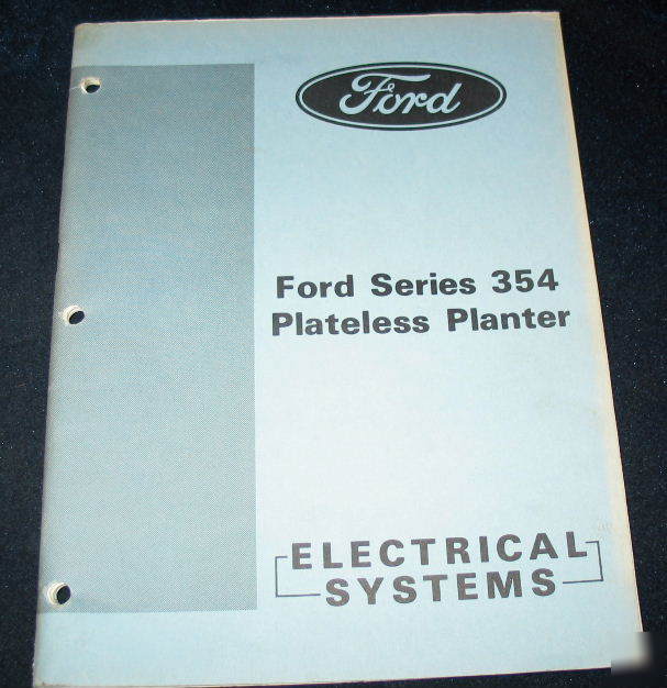Ford plateless planter series 354