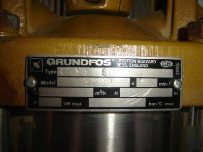 Grundfos pump motor unit CR4-60N CR460N
