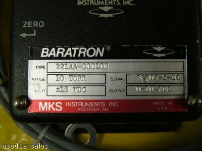 Mks instruments type 221 signal conditioner refurbished