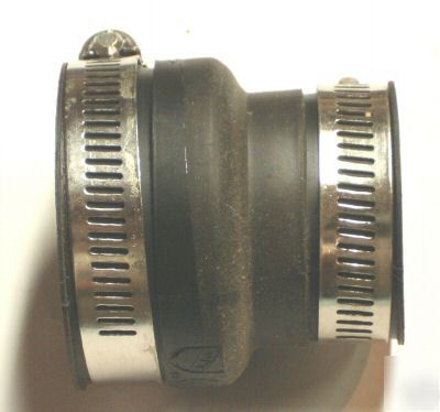 #RC09 - flexible rubber coupling - trap adapter