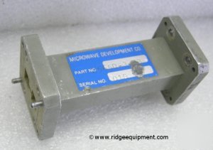 Microwave dev. co. model 5650-3-63 WRD650 6.5 - 18 ghz