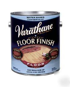 1 gallon of varathane diamond floor finish - semi-gloss
