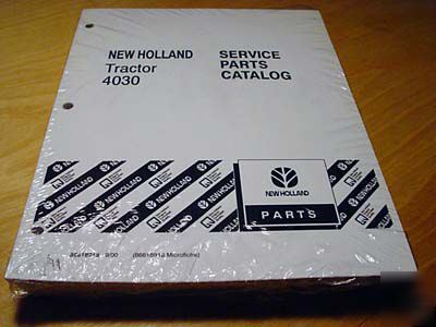 New holland 4030 tractor parts manual catalog ford nh