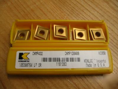 10 kennametal cnmp grade KC850 carbide inserts SG400