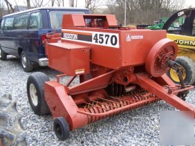336: heston 4570 inline square baler for tractors