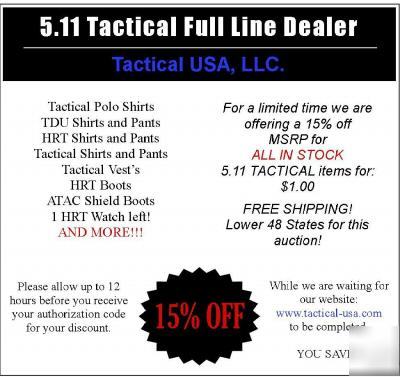 5.11 tactical series full line dealer _discount sales 