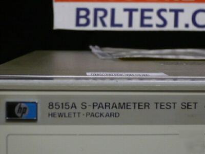 Hp 8515A s-parameter test set 45MHZ - 26.5GHZ opt 001