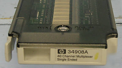 Hp / agilent 34908A 40 channel multiplexer single ended